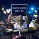 Demonstrators, marking the one-year anniversary of the shooting of Michael Brown, protest along West Florissant Street on Aug. 10, 2015, in Ferguson, Mo.
Scott Olson/Getty Images